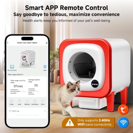 Smart Self-Cleaning Cat Litter Box - Hình 2