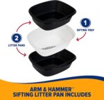 Arm & Hammer Sifting Litter Pan - Hình 3