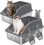 XL Cat Litter Boxes 2-Pack - Hình 10
