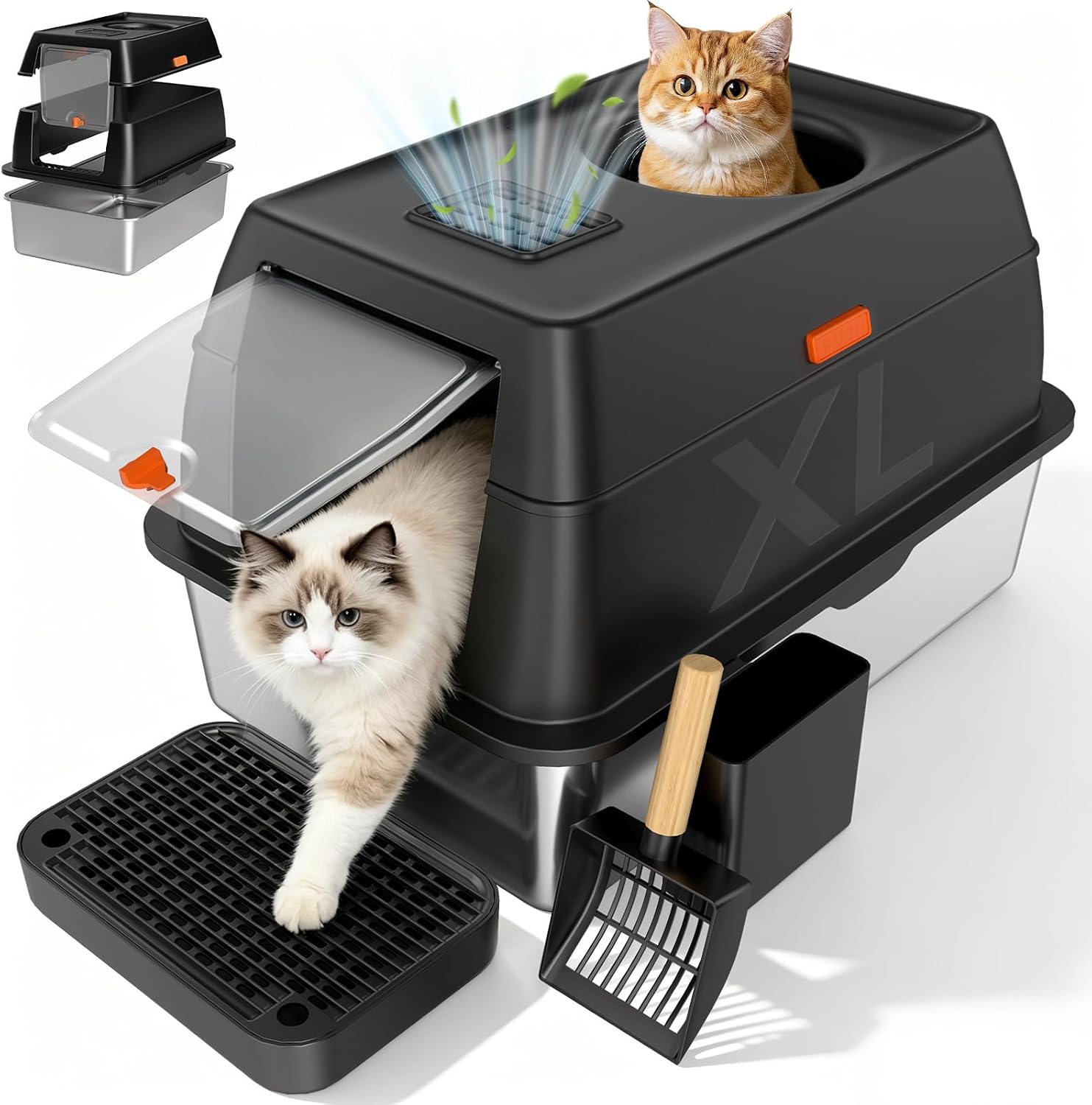 XL Top-Entry Cat Litter Box